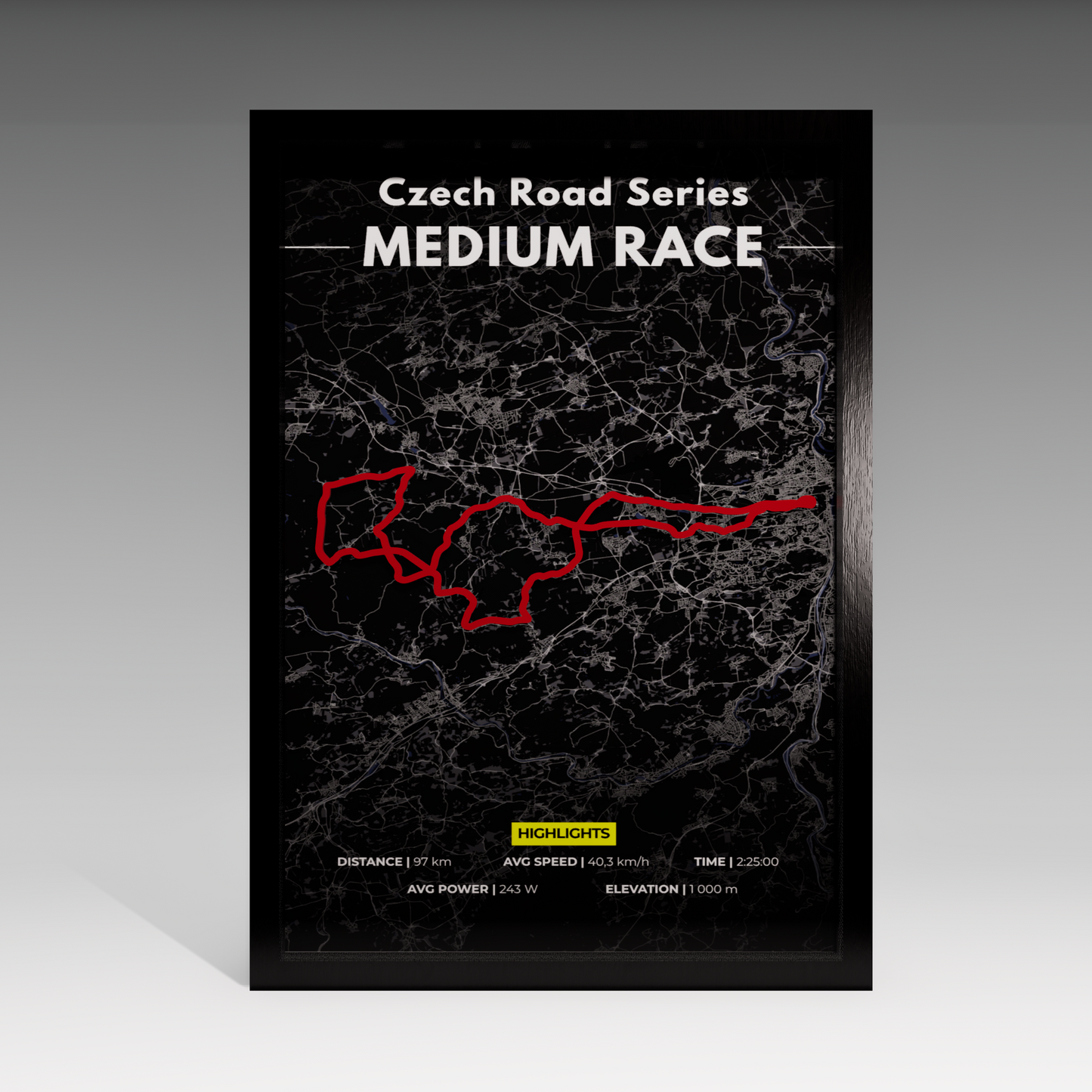 Czech Road Series - Střední trasa