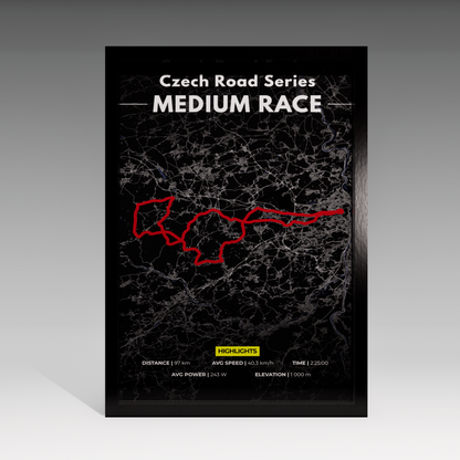 Czech Road Series - Střední trasa